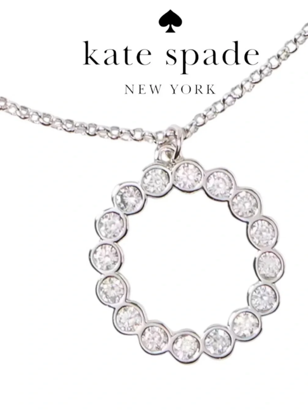 Kate Spade ♠️ NWT Circle Necklace